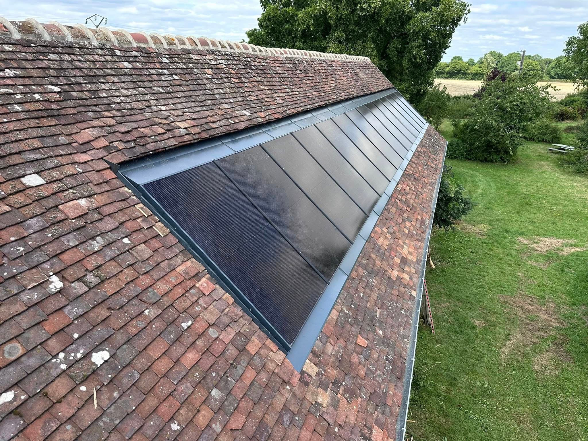 centrale photovoltaïque de 14 panneaux