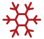 Pictogramme flocon de neige