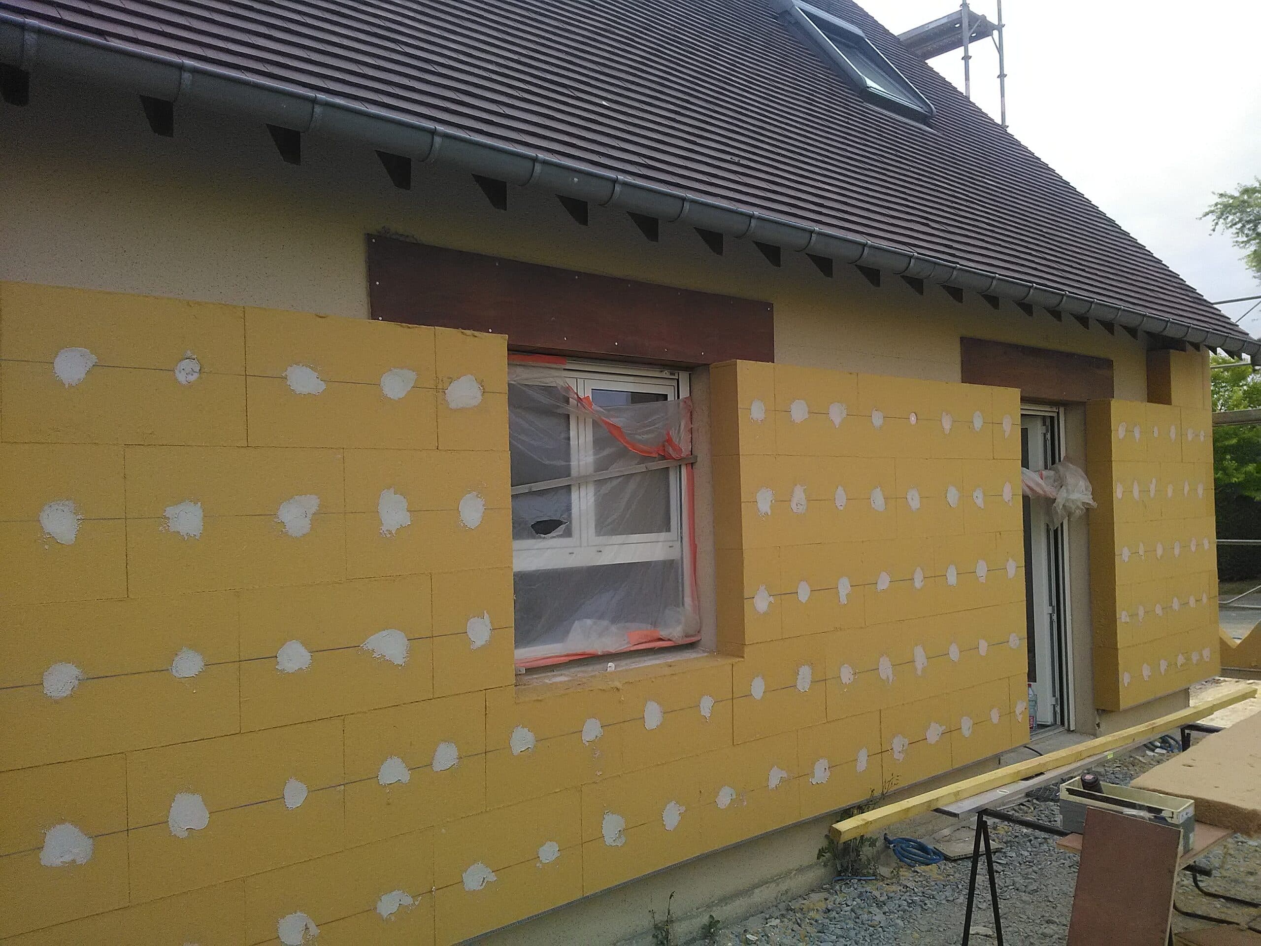 Isolation thermique par l’extérieur (ITE) des murs