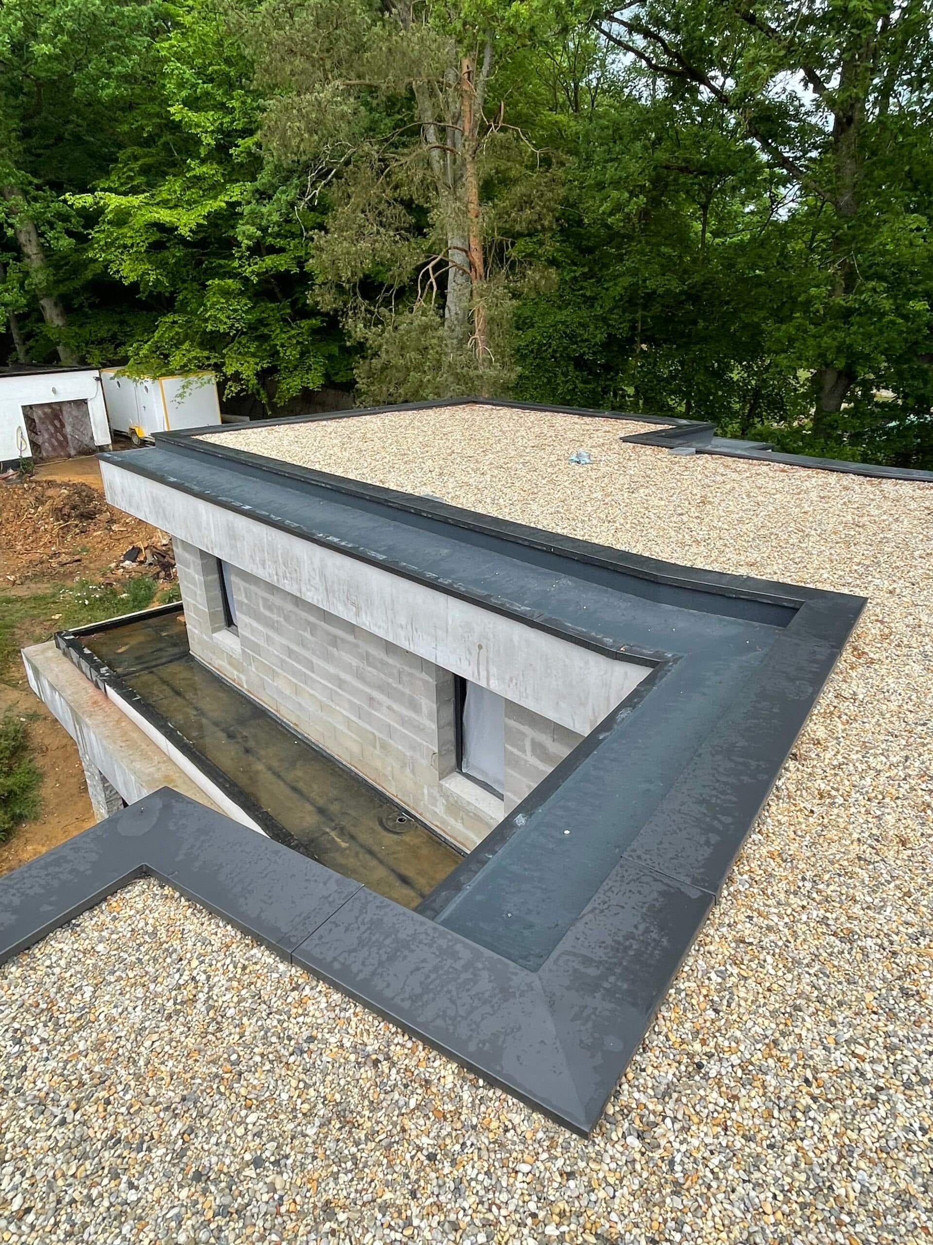 Zone d'étanchéité neuve