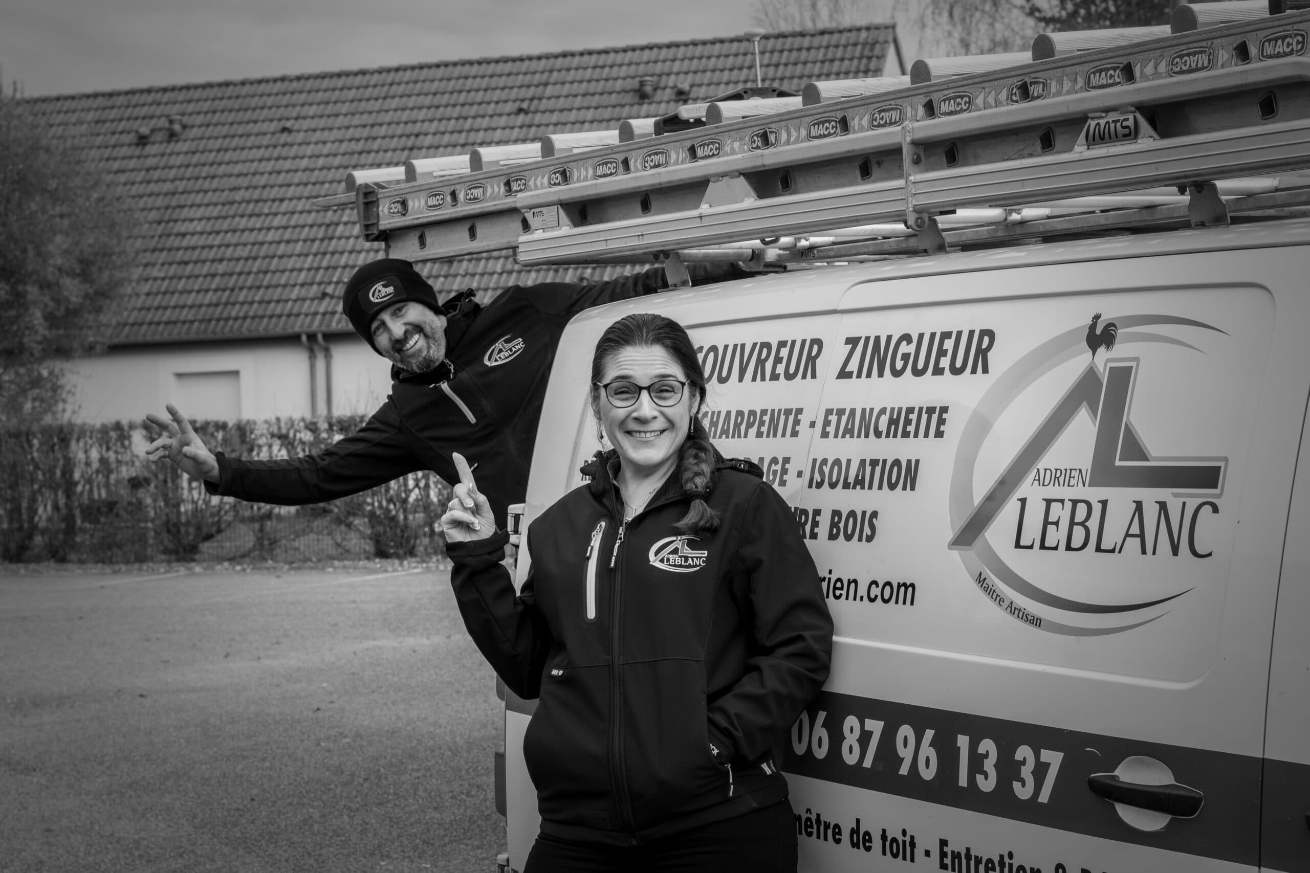 Adrien Leblanc, artisans spécialisés dans les domaines de la toiture sous toutes ses formes.